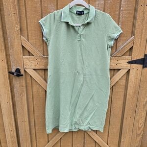 Green Polo Dress